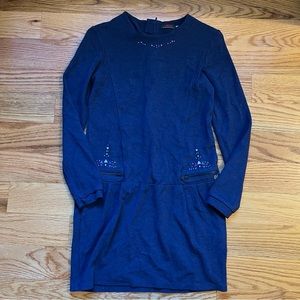 Catamini navy blue dress size 12